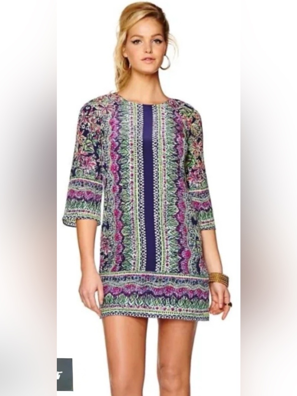 Lilly Pulitzer Rylee Shift 100% Silk Dress 2